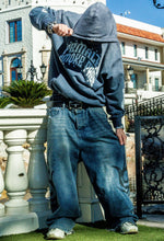 Load image into Gallery viewer, BILLBOARD SUNFADE HOODIE BLUE