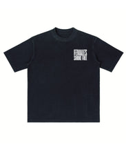 Load image into Gallery viewer, ‘CREATING PARADISE’ VINTAGE TEE BLACK
