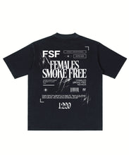 Load image into Gallery viewer, ‘HEADLINES’ VINTAGE TEE BLACK
