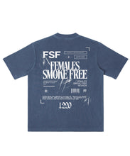 Load image into Gallery viewer, ‘HEADLINES’ VINTAGE WASH BLUE
